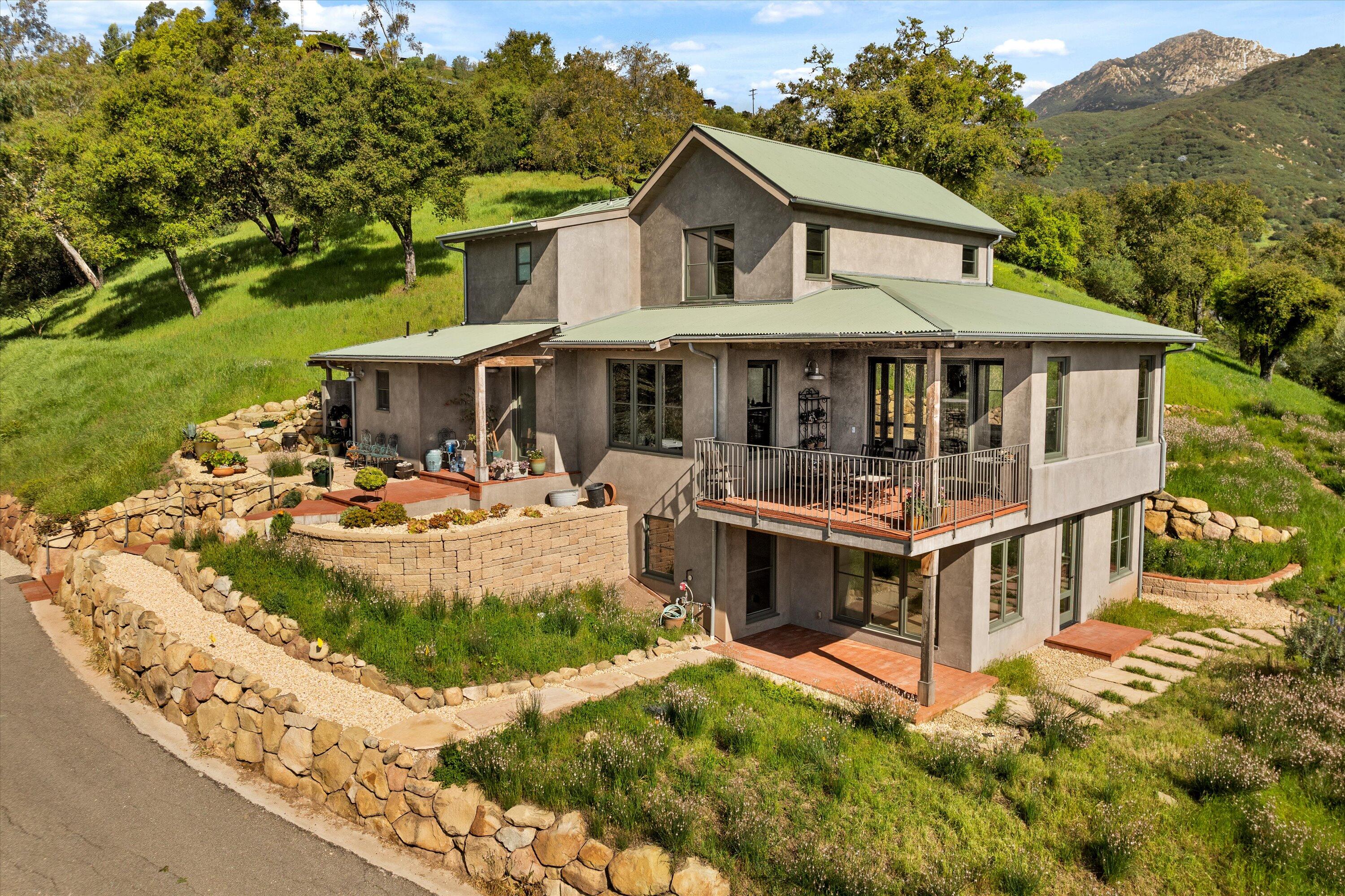 2600 Holly Road Santa Barbara, CA 93105 - Photo 3 of 70 Front View of the House Looking North