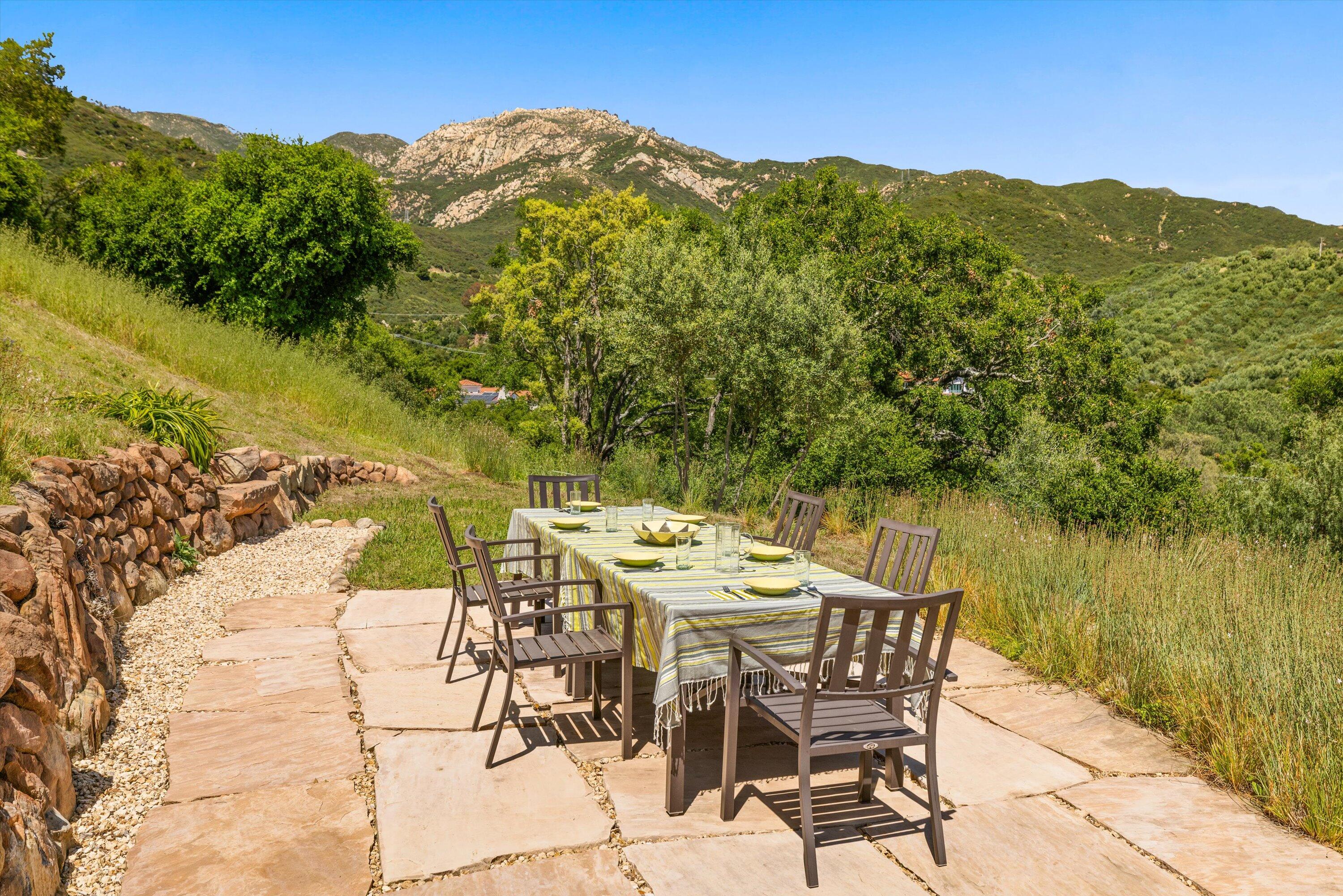 2600 Holly Road Santa Barbara, CA 93105 - Photo 33 of 70 Back Patio Looking North