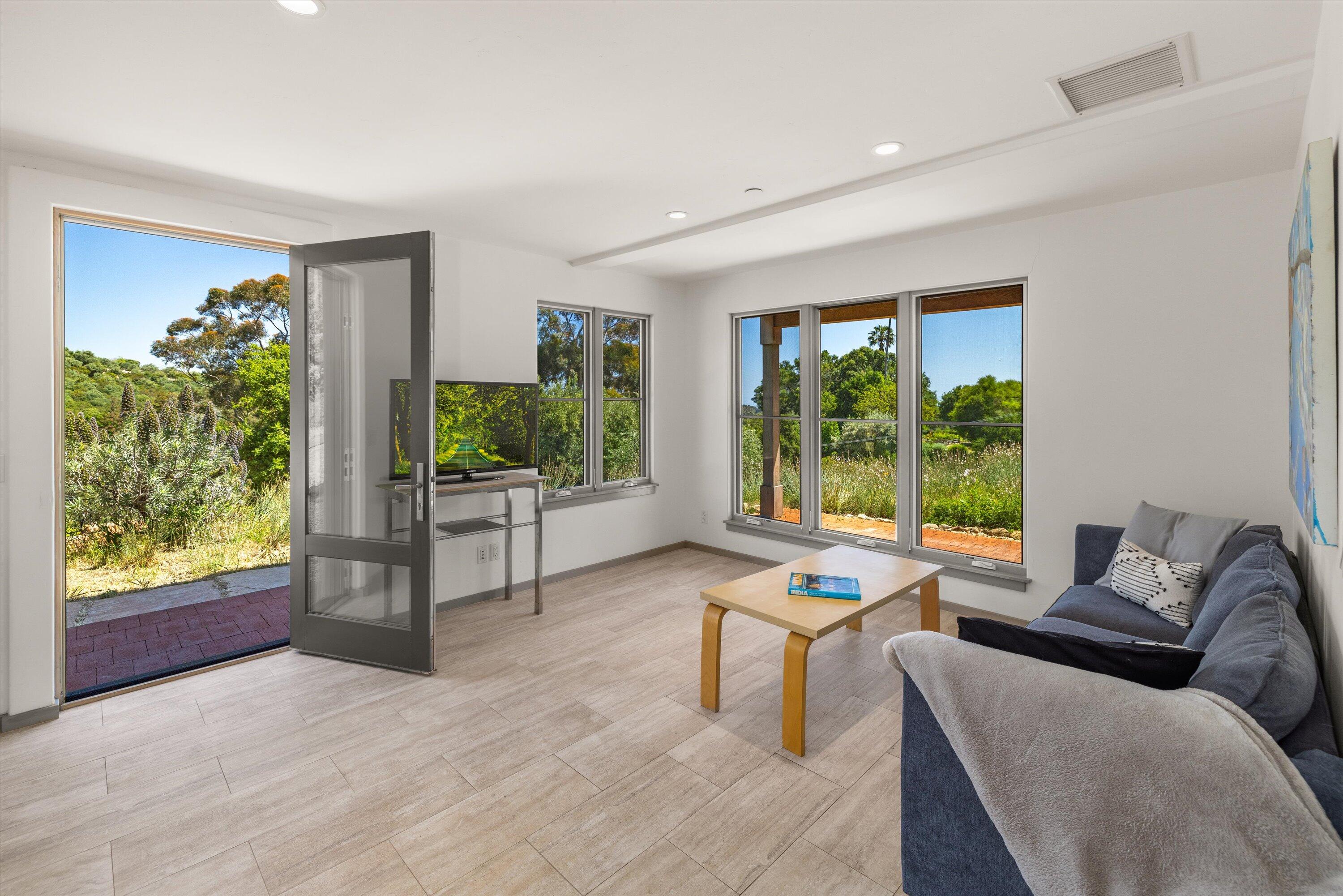 2600 Holly Road Santa Barbara, CA 93105 - Photo 56 of 70 Bottom Floor Bedroom #3 / Flex Space