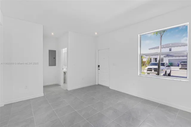 a view of empty room