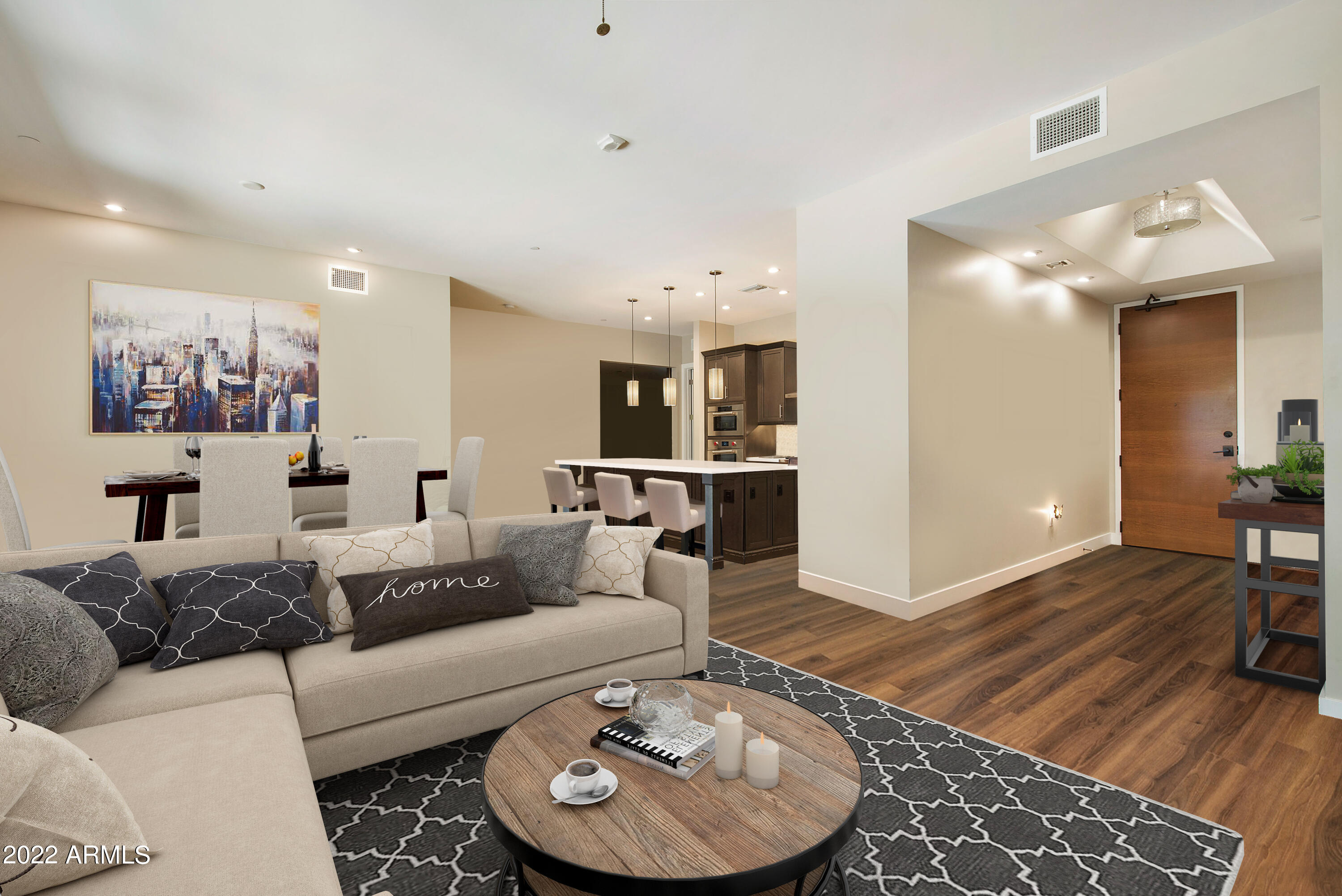 6166 North Scottsdale Road, Unit A1005 Paradise Valley, AZ 85253 - Photo 15 of 41 Living