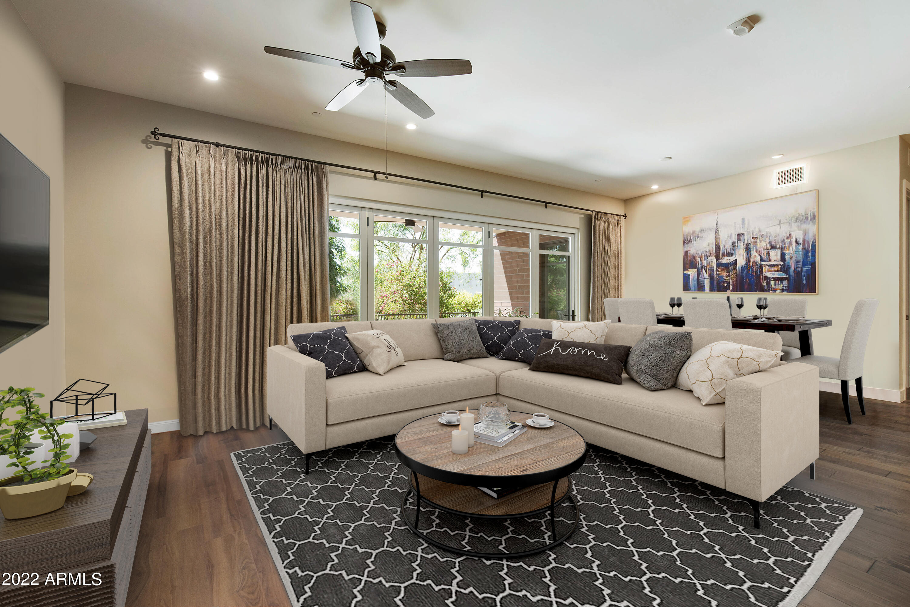 6166 North Scottsdale Road, Unit A1005 Paradise Valley, AZ 85253 - Photo 17 of 41 Living