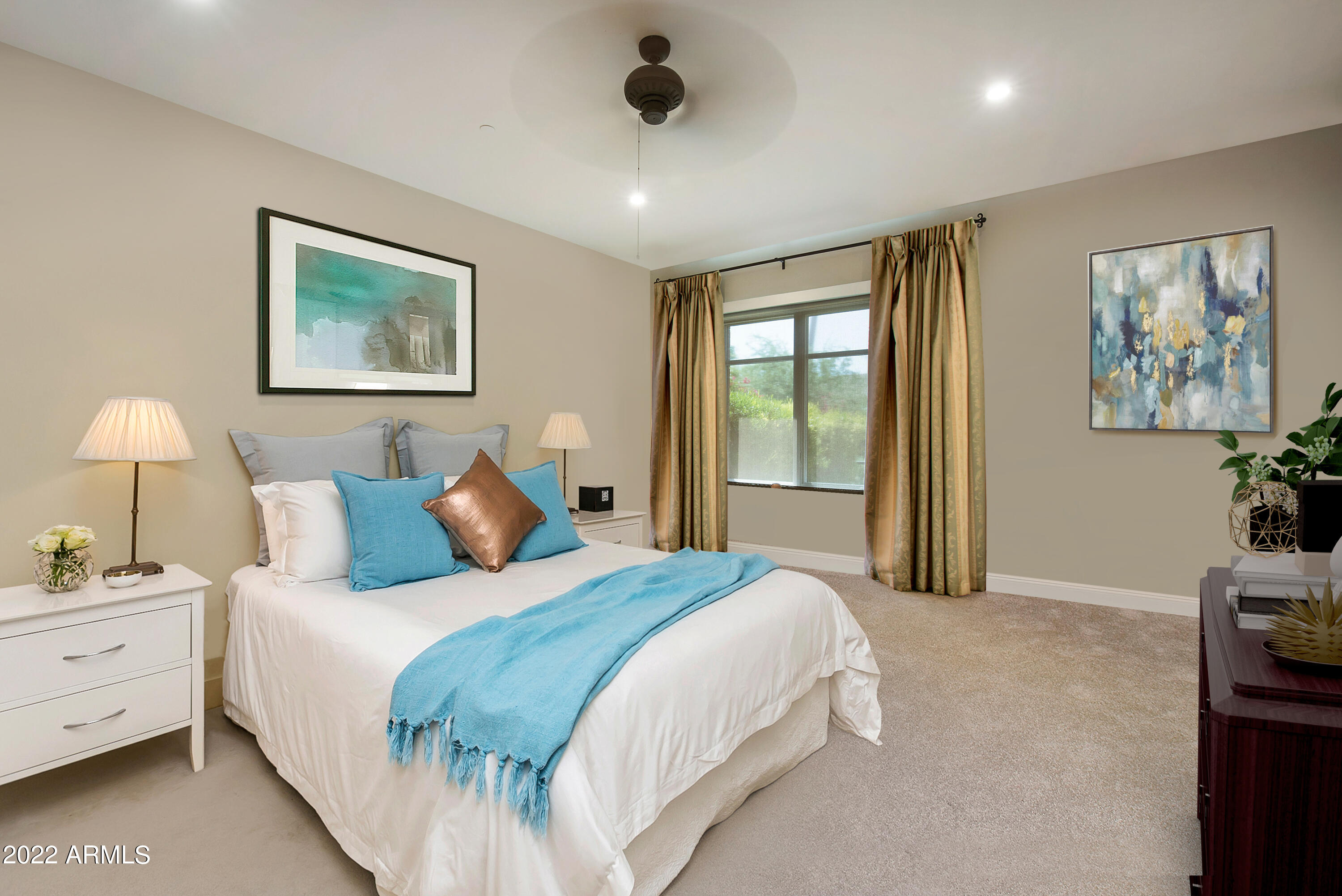 6166 North Scottsdale Road, Unit A1005 Paradise Valley, AZ 85253 - Photo 26 of 41 Bedroom A