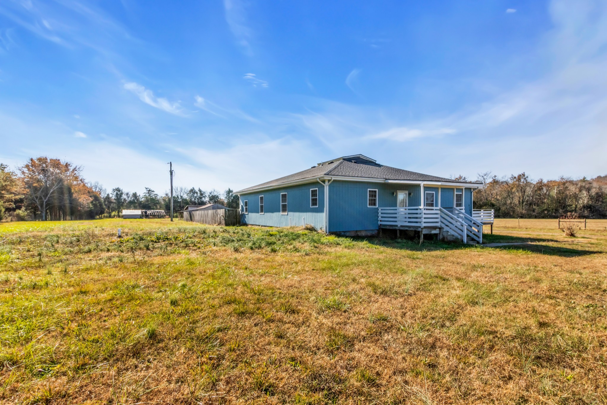 2190 Unionville Deason Road Bell Buckle, TN 37020 - Photo 28 of 34 a house view with swimming pool in front of it
