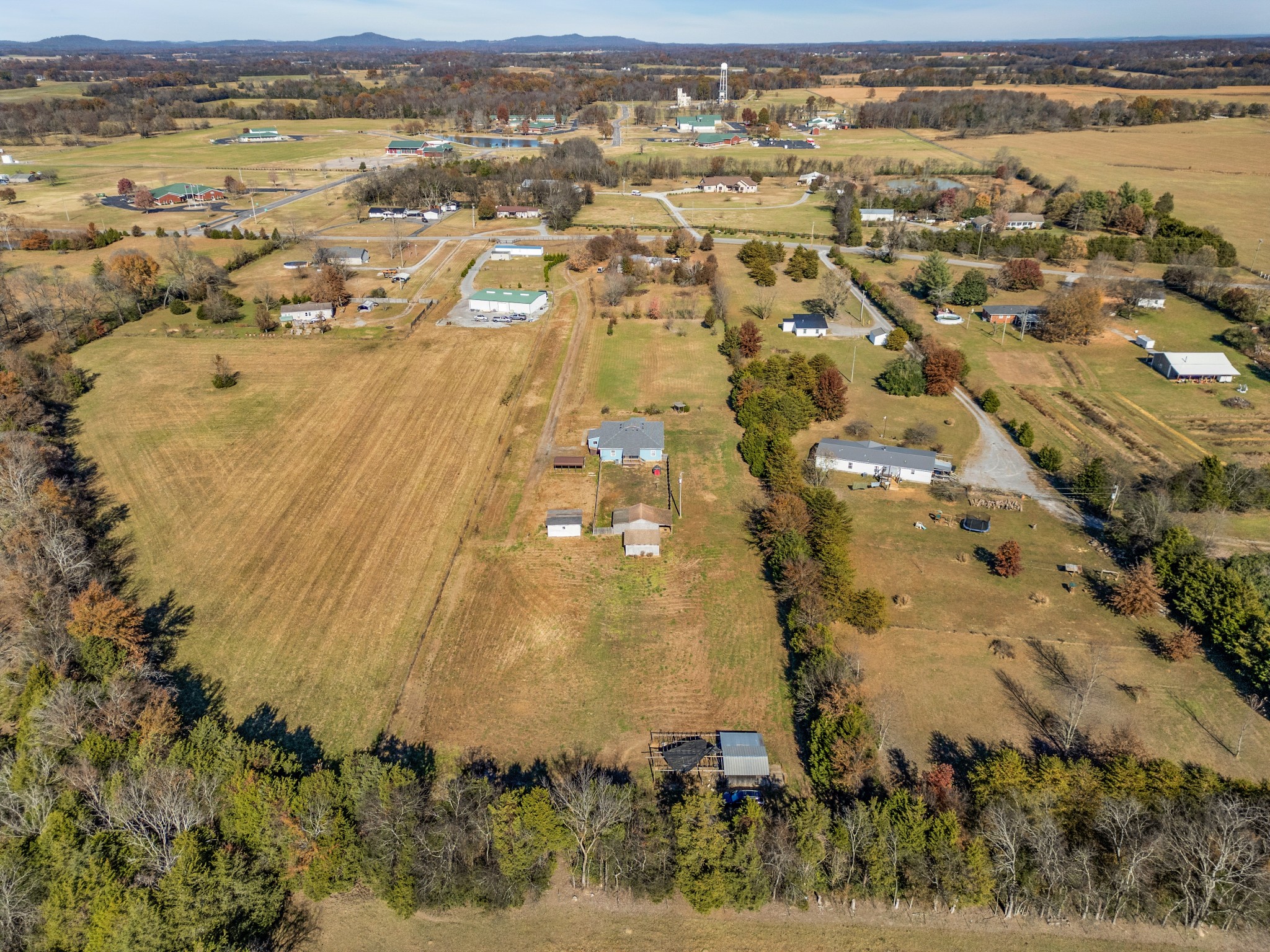 2190 Unionville Deason Road Bell Buckle, TN 37020 - Photo 31 of 34 an aerial view of residential building with parking space