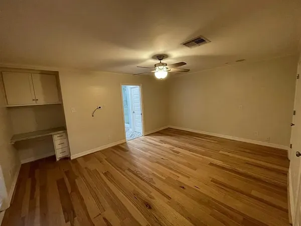 wooden floor in an empty room