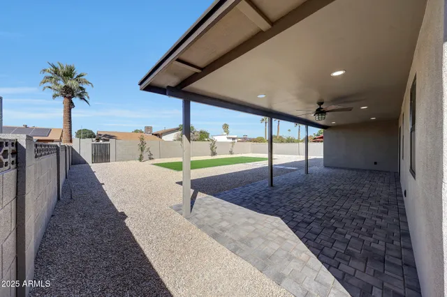 a view of wooden floor