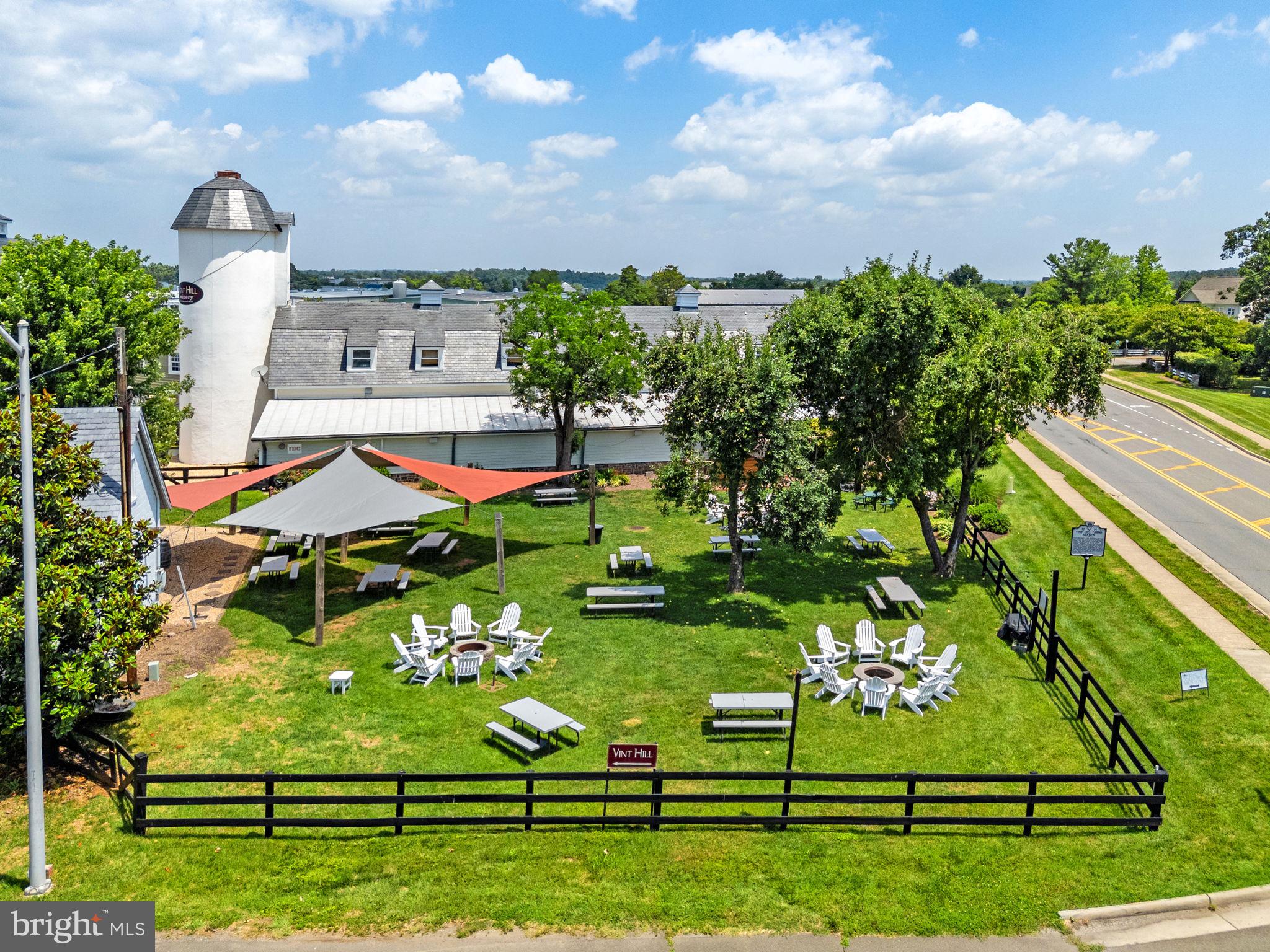 6190 Georgetown Road Broad Run, VA 20137 - Photo 69 of 95 The 'wine-yard' at Vint Hill Craft Winery