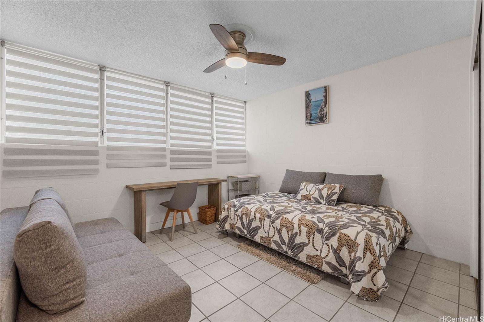 1863 Kaioʻo Drive, Unit 302 Honolulu, HI 96815 - Photo 6 of 10 A cool breeze comes through the bedroom area
