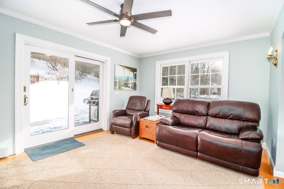 16 A Pole Bridge Road Newtown, CT 06482 - Photo 11 of 27 a living room with furniture and a window