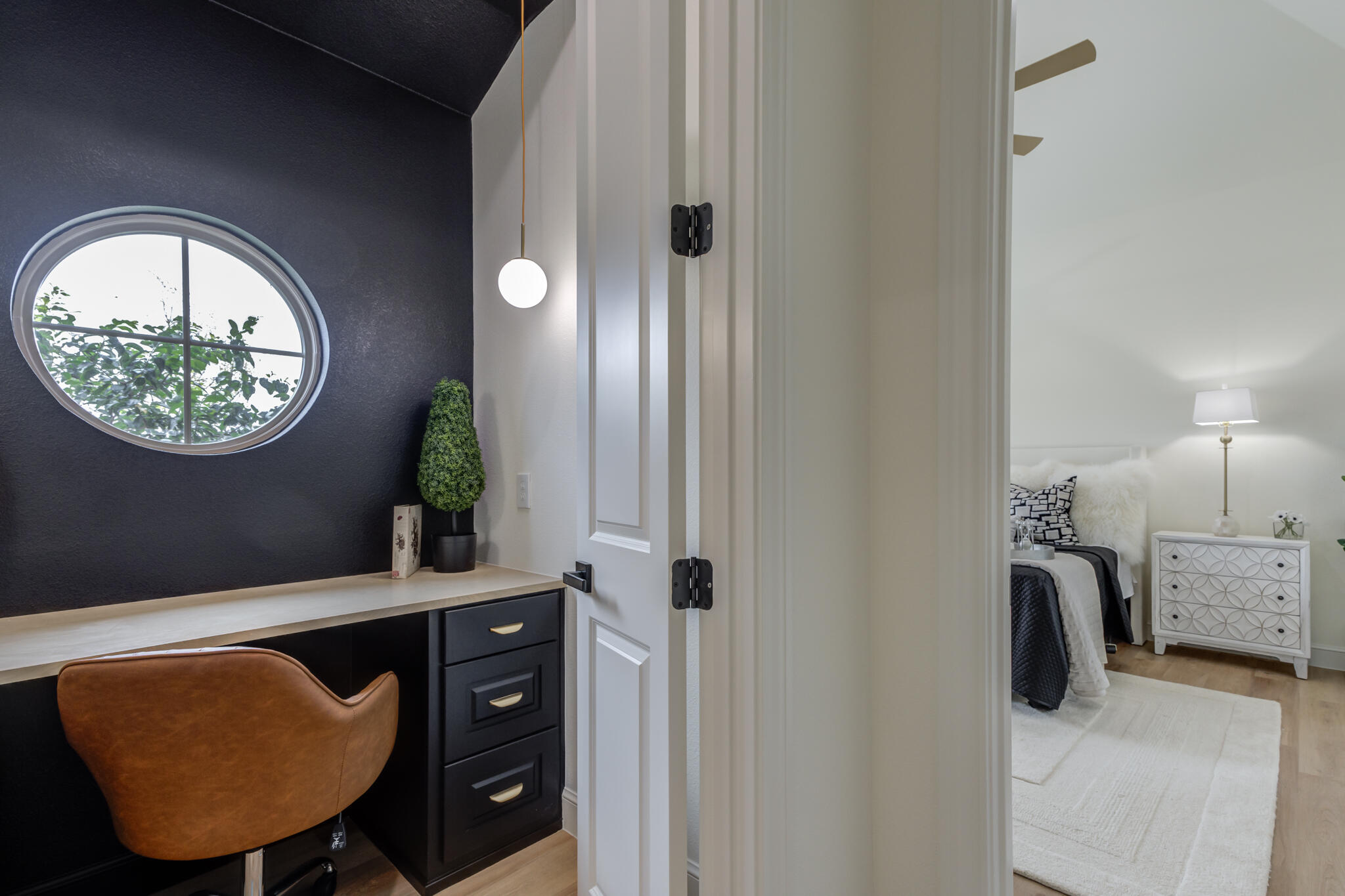 3612 143rd Street Lubbock, TX 79423 - Photo 66 of 91 an entryway with a mirror