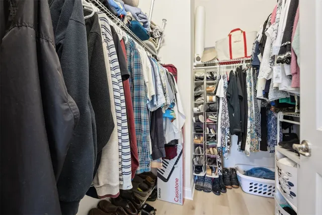 a bathroom with a shower and a bath tub