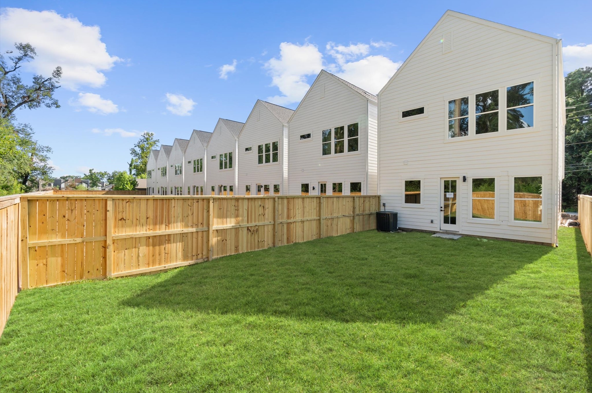 6058 Cebra Street Houston, TX 77091 - Photo 2 of 38 Every home at Cebra Court offers a privately fenced backyard!