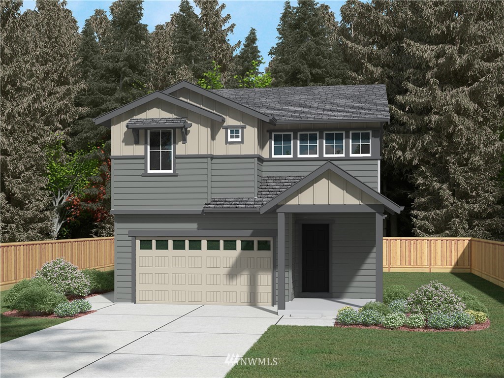 22219 Lot Drive Southeast, Unit 35 44 Bothell, WA 98021 - Photo 1 of 3 a front view of a house with a garden