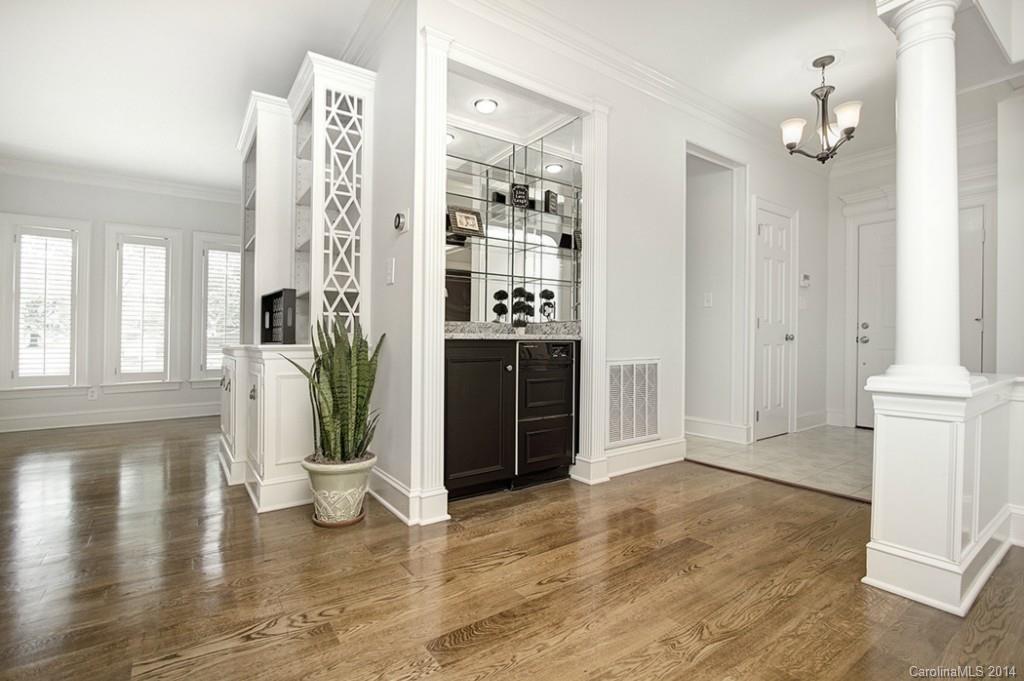 325 Queens Road, Unit 1 Charlotte, NC 28204 - Photo 3 of 17 a view of an entryway with wooden floor