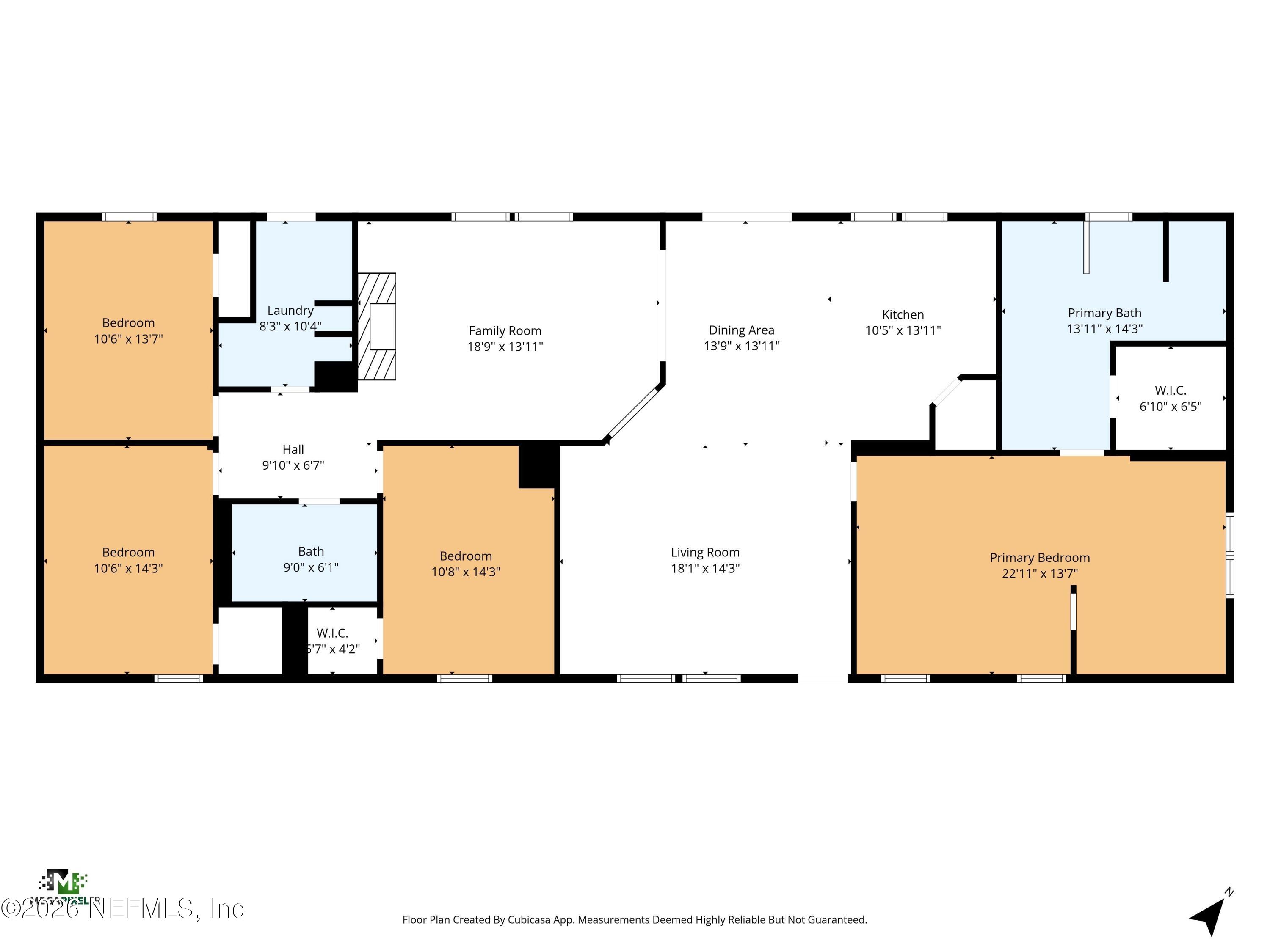 6928 Gilda Court Keystone Heights, FL 32656 - Photo 48 of 48 -Floorplan
