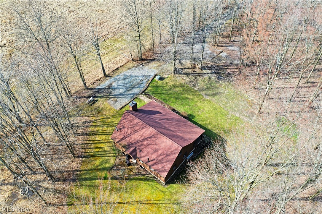 6570 Spencer Clark Road Fowler, OH 44418 - Photo 43 of 49 Birds eye view of property with a rural view