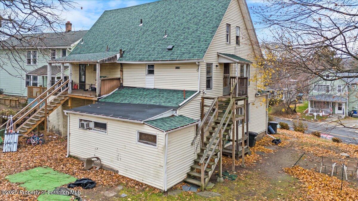 2515 North Main Avenue Scranton, PA 18508 - Photo 67 of 69 a view of a back yard of the house