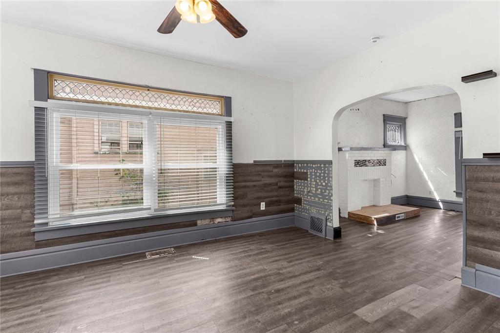 203 Baldwin Avenue Sharon, PA 16146 - Photo 11 of 27 a view of livingroom with furniture wooden floor and window