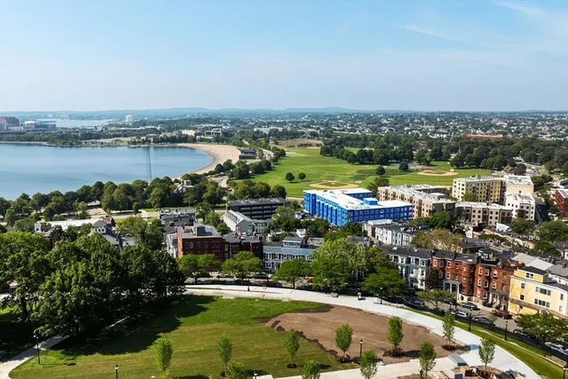 a car parked in front of a building