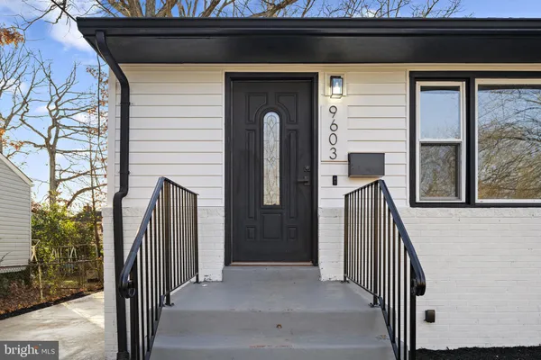 a view of a entryway door of the house
