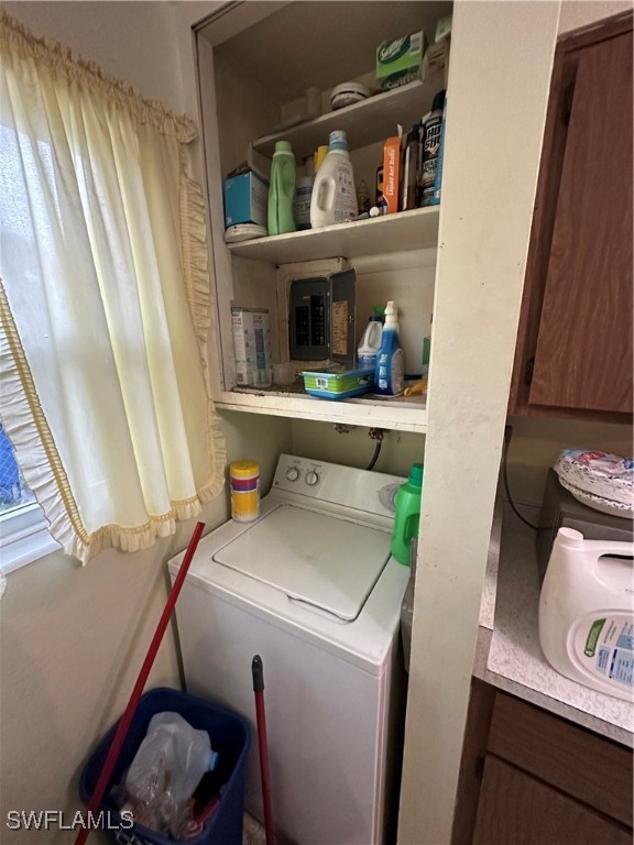 2196 Barry Drive Fort Myers, FL 33907 - Photo 2 of 17 a room with storage and utility