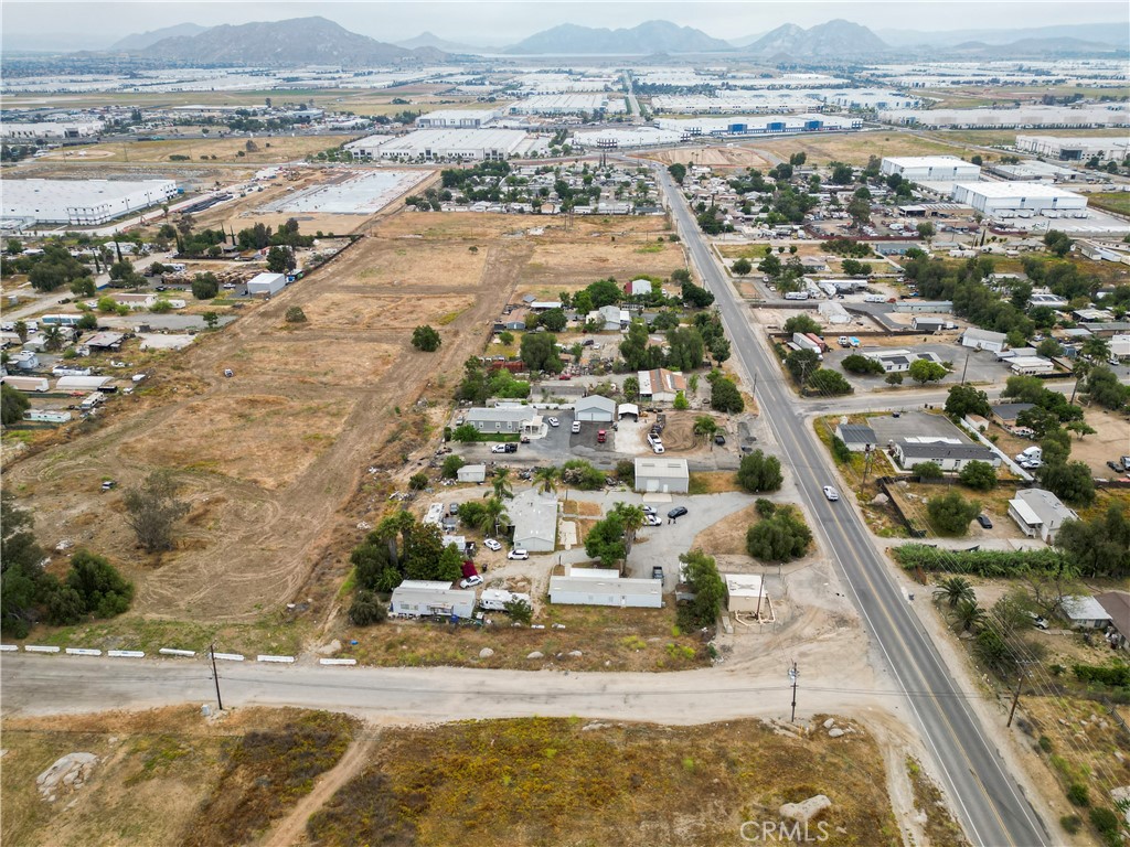 18420 Decker Road Perris, CA 92570 - Photo 20 of 26 an aerial view of residential houses with outdoor space