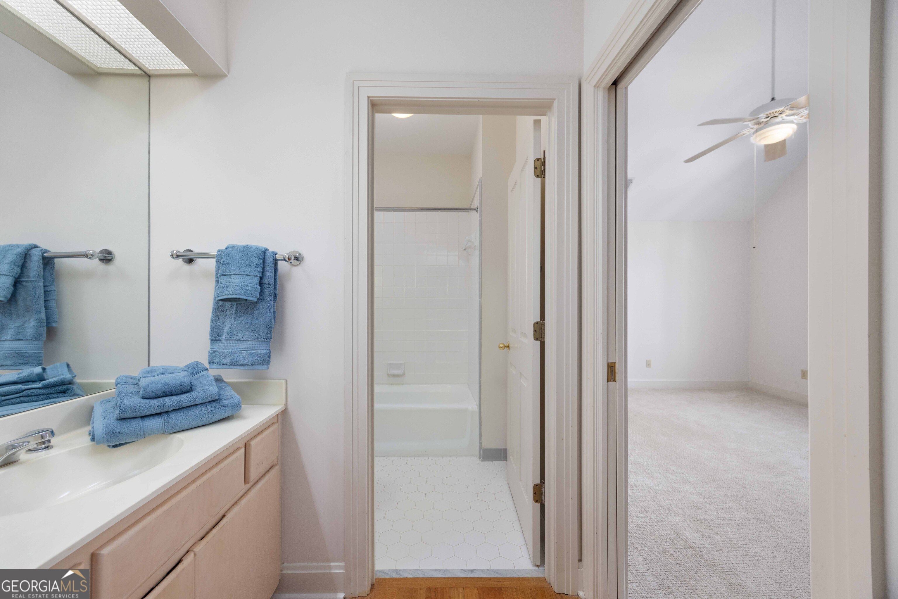 4 Mountain Ridge Court Columbus, GA 31904 - Photo 37 of 74 a bathroom with a shower and a sink