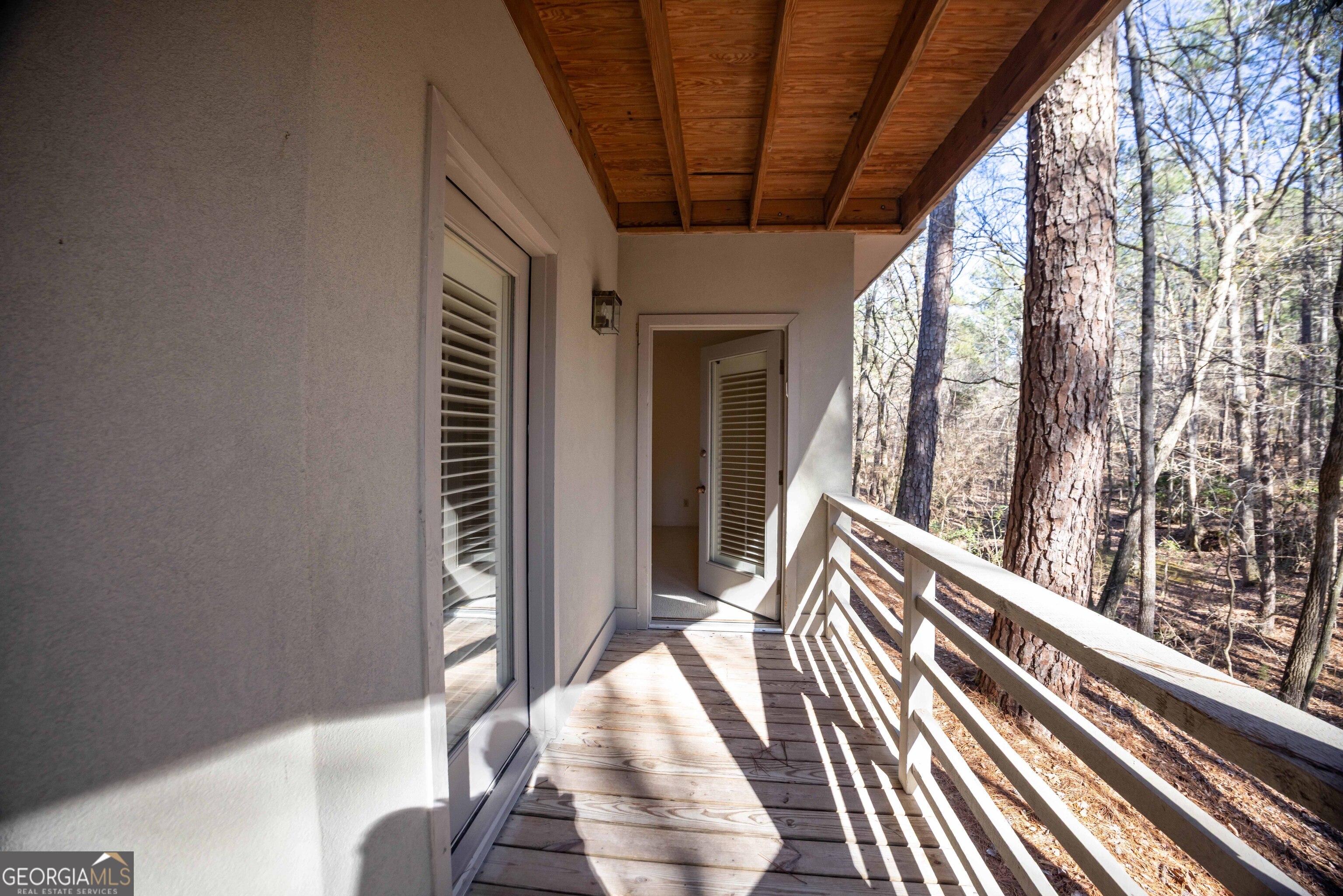 4 Mountain Ridge Court Columbus, GA 31904 - Photo 51 of 74 a view of a balcony with wooden floor