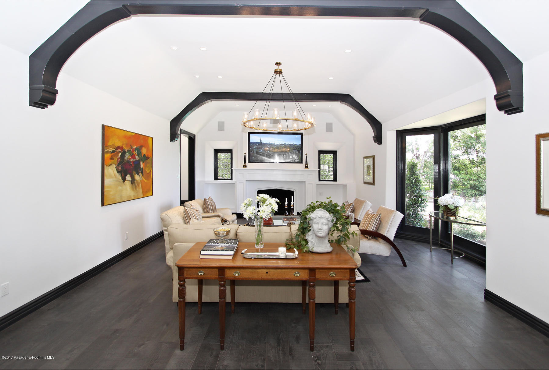 1415 Parkview Avenue Pasadena, CA 91103 - Photo 7 of 35 a living room with furniture and a large window