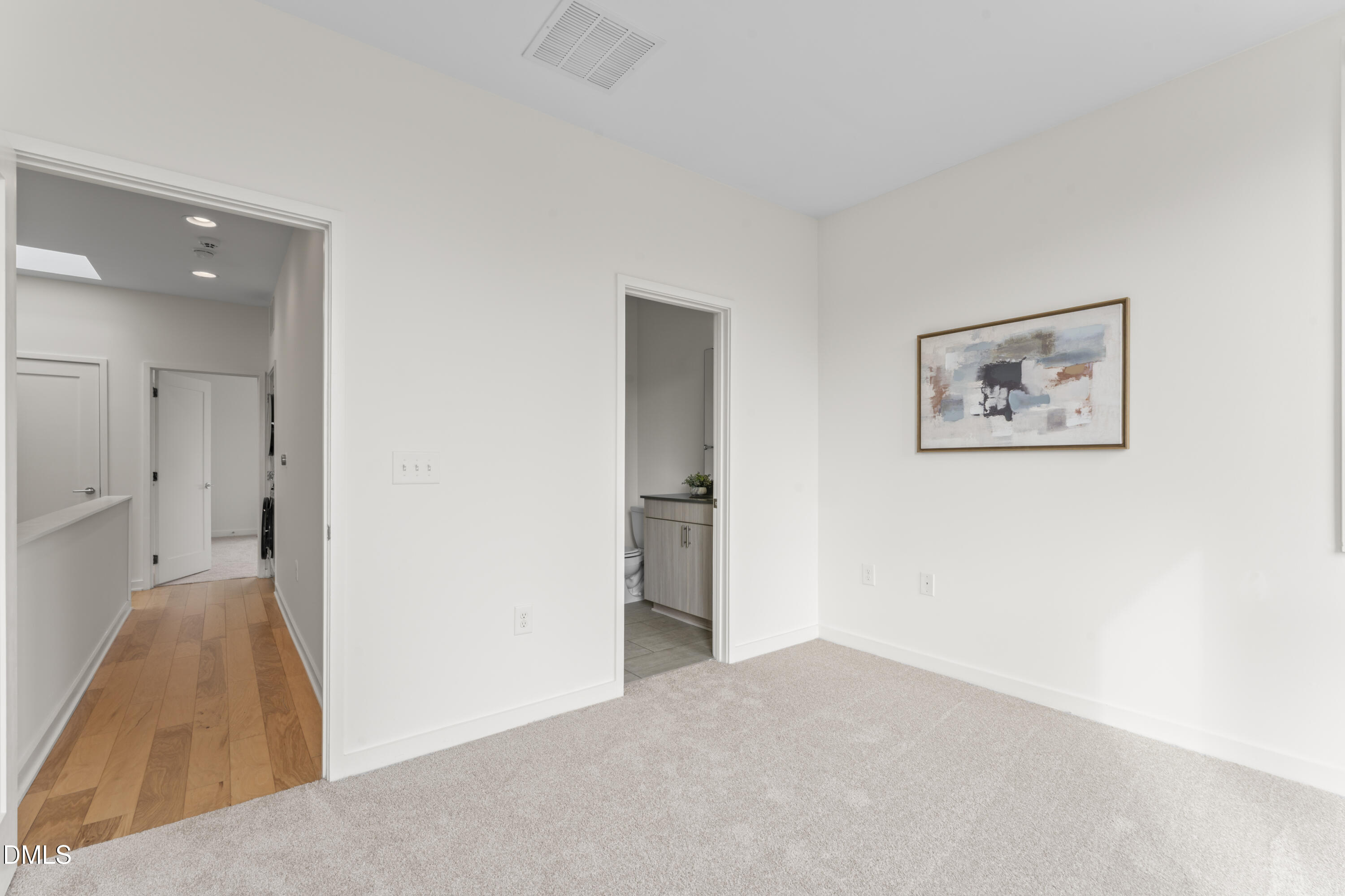 536 South Person Street Raleigh, NC 27601 - Photo 29 of 38 a view of a room with a stylish ceiling fan
