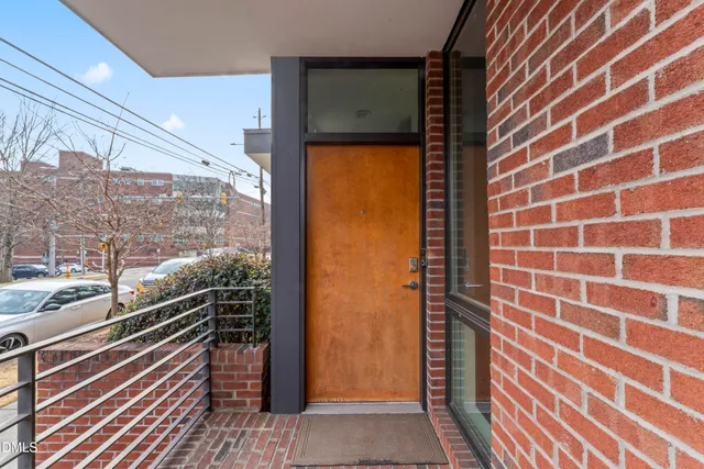 a view of a hallway with interior of the house