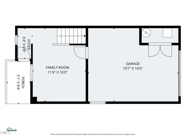 a front view of a building with street