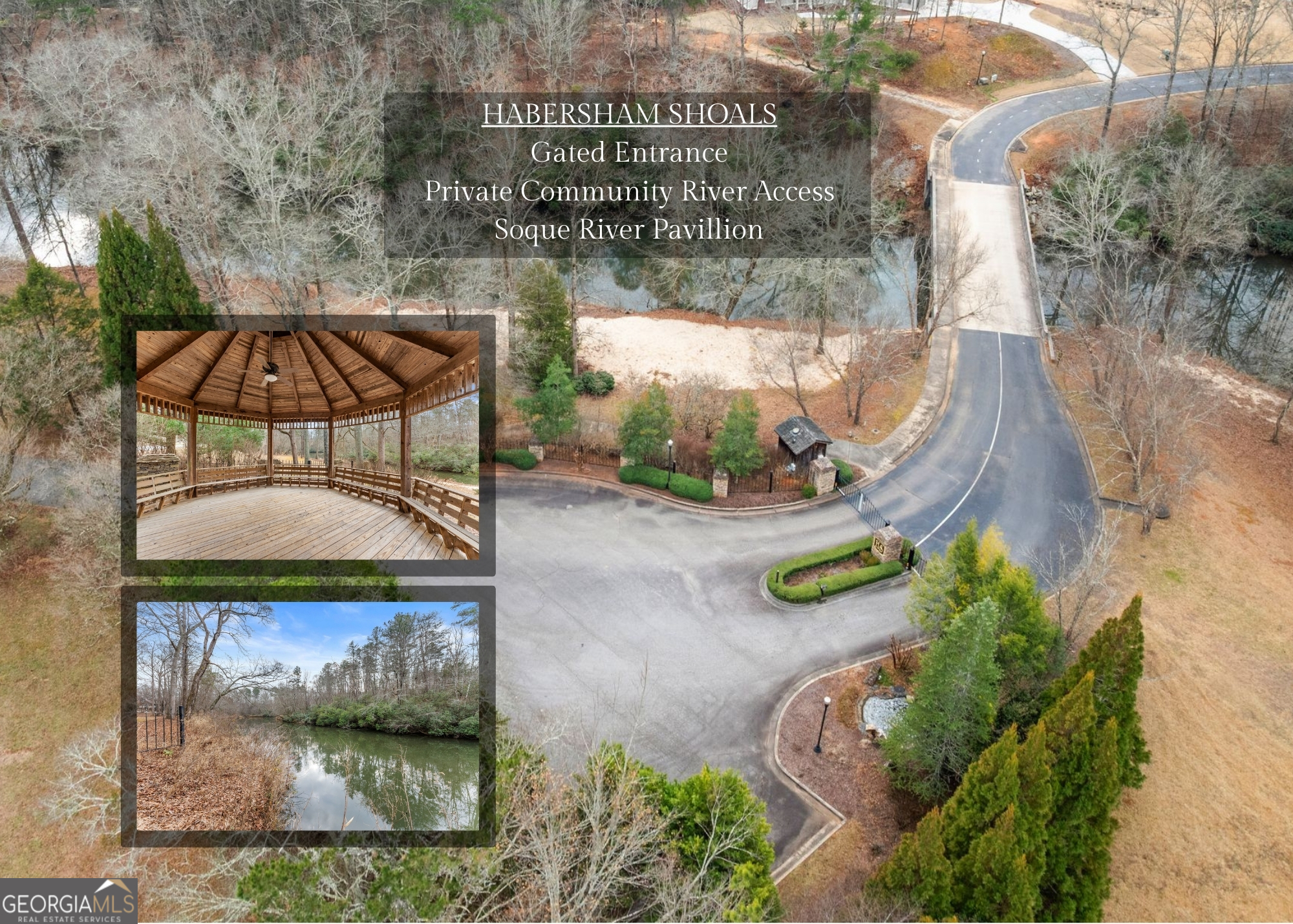 206 Shoals Way Clarkesville, GA 30523 - Photo 41 of 49 Gated Entrance, River Access, & Waterside Pavillion