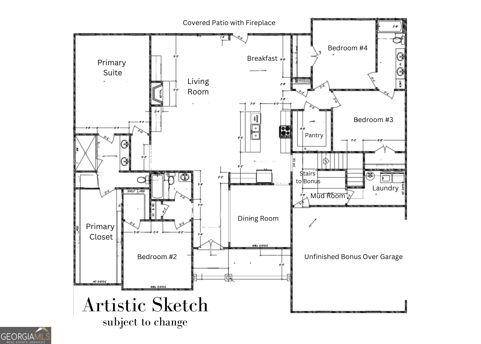 206 Shoals Way Clarkesville, GA 30523 - Photo 49 of 49 Floor Plan
