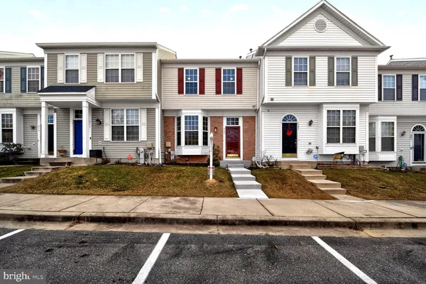 a front view of a residential houses