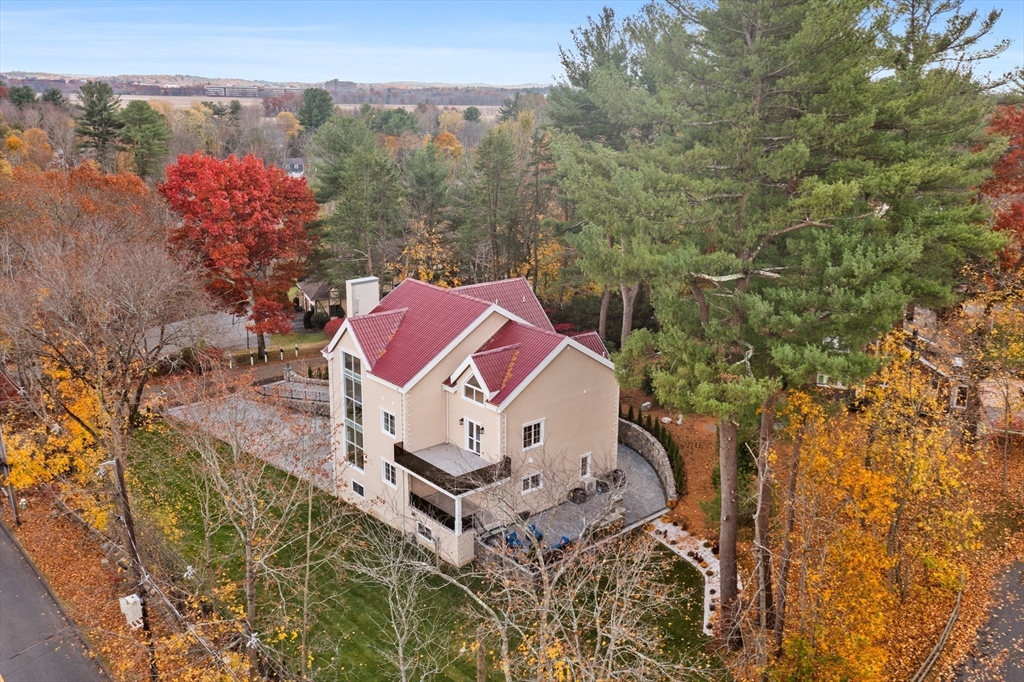 58 Chestnut Street Lynnfield, MA 01940 - Photo 29 of 42 an aerial view of a house with outdoor space