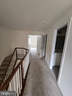 a view of a room with an empty space