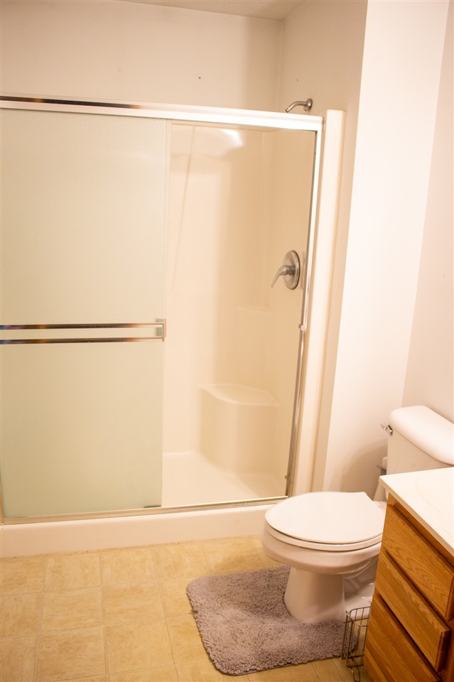426 Lockwood Road Davis, IL 61019 - Photo 15 of 25 a white toilet sitting next to a shower curtain