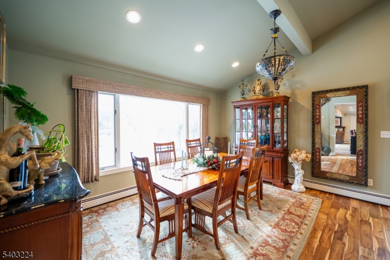 33 Ward Road Blairstown, NJ 07825 - Photo 10 of 49 a view of a dining room with furniture window and outside view