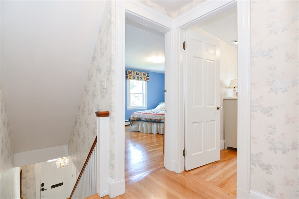 207 Lawrence Road Medford, MA 02155 - Photo 35 of 42 a view of a bathroom from the hallway