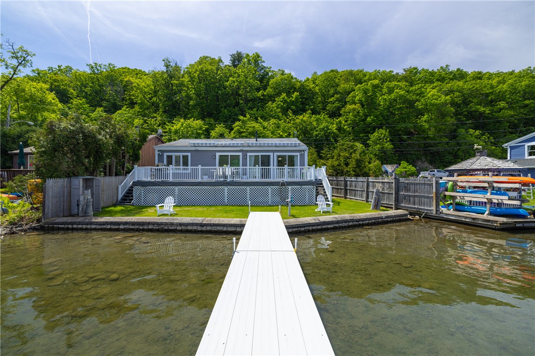 7113 State Rte 21 South Bristol, NY 14512 - Photo 9 of 47 Rare water level 62' frontage with the most amazin