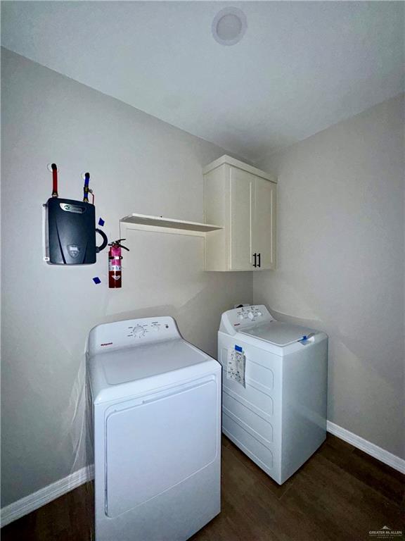 716 Ragland Road, Unit 8 Mission, TX 78572 - Photo 12 of 19 a utility room with dryer and washer