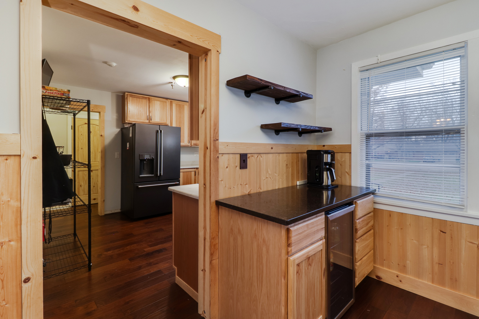 900 Beech Street Normal, IL 61761 - Photo 17 of 36 a kitchen with a refrigerator and a stove top oven