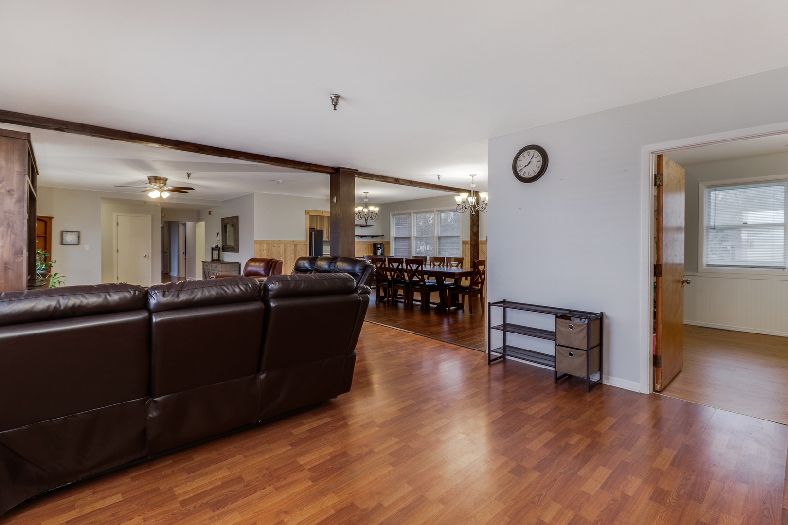900 Beech Street Normal, IL 61761 - Photo 18 of 36 a living room with furniture and wooden floors