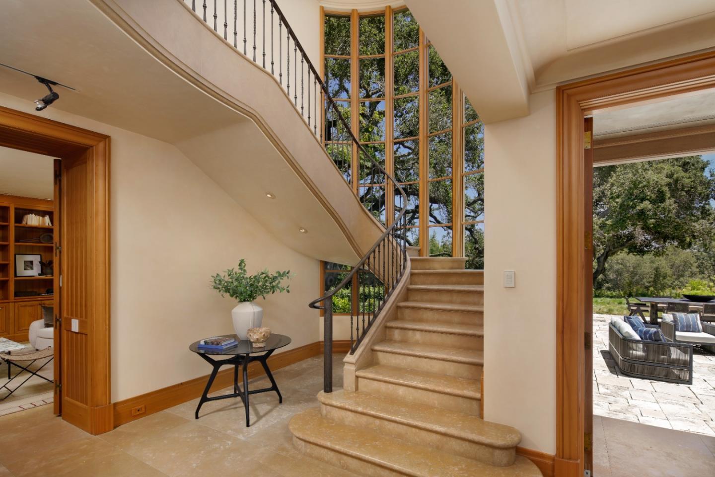 211 Winding Way Woodside, CA 94062 - Photo 15 of 32 a view of entryway and hall with wooden floor