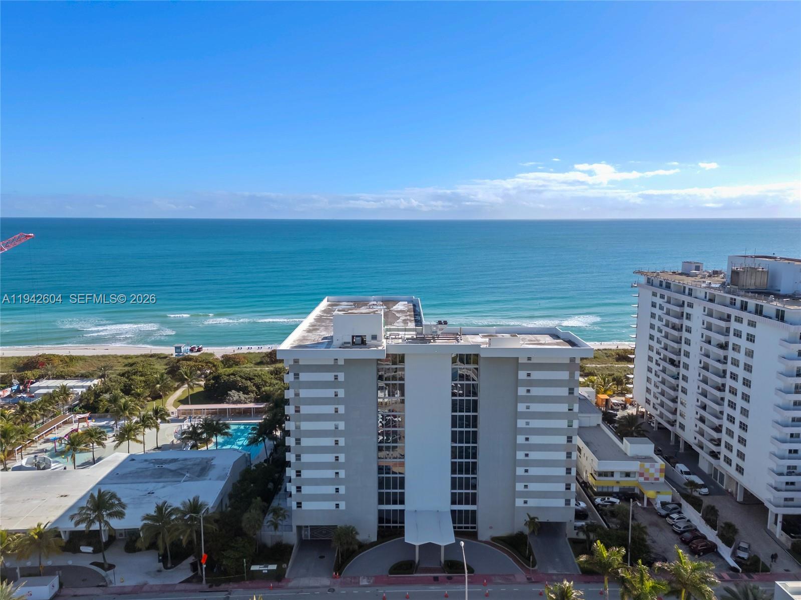 9273 Collins Avenue, Unit 503 Surfside, FL 33154 - Photo 27 of 48 a view of building with an ocean view