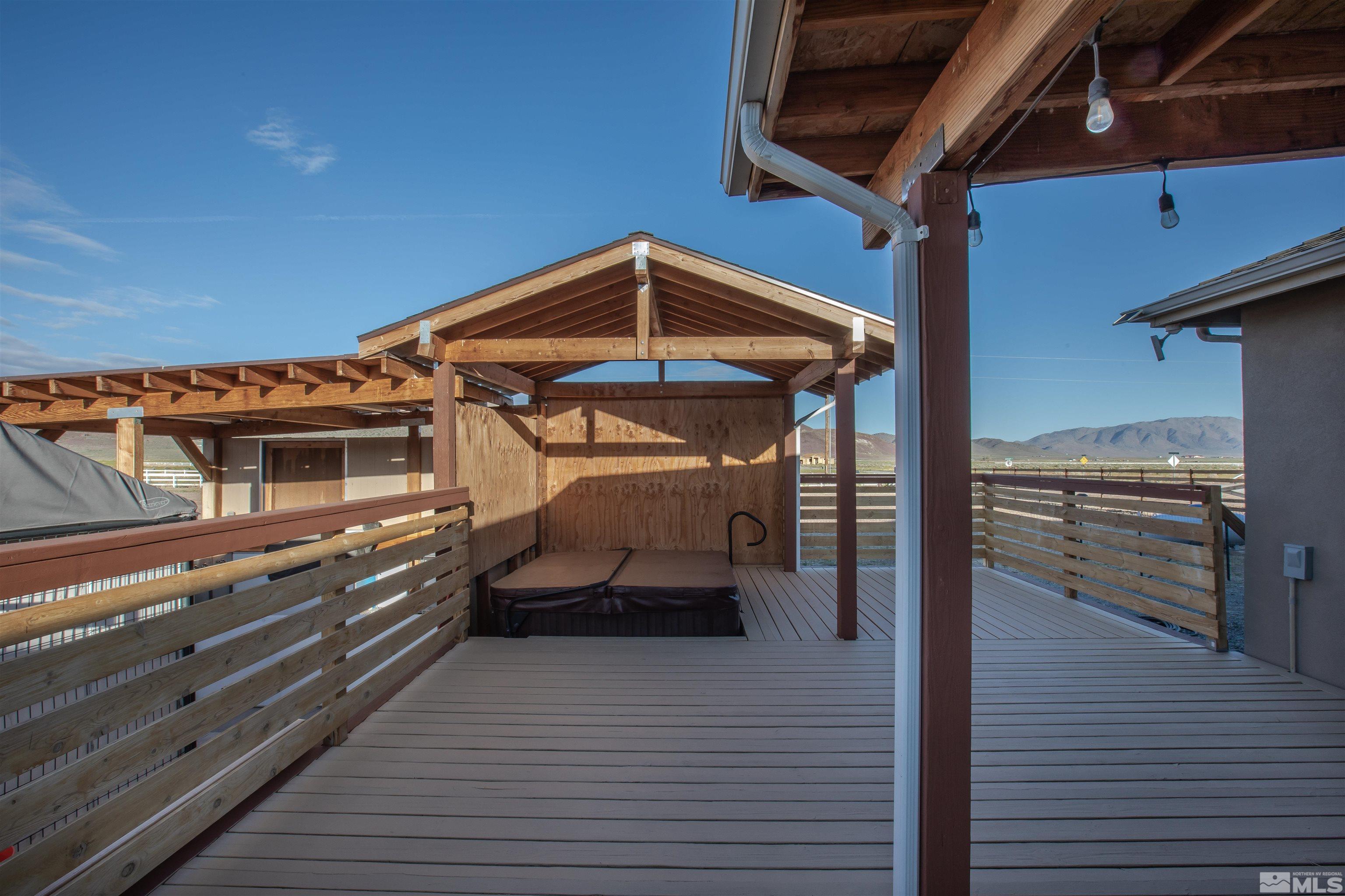 100 Wrangler Ranch Court Reno, NV 89510 - Photo 25 of 35 a view of a balcony with an outdoor space