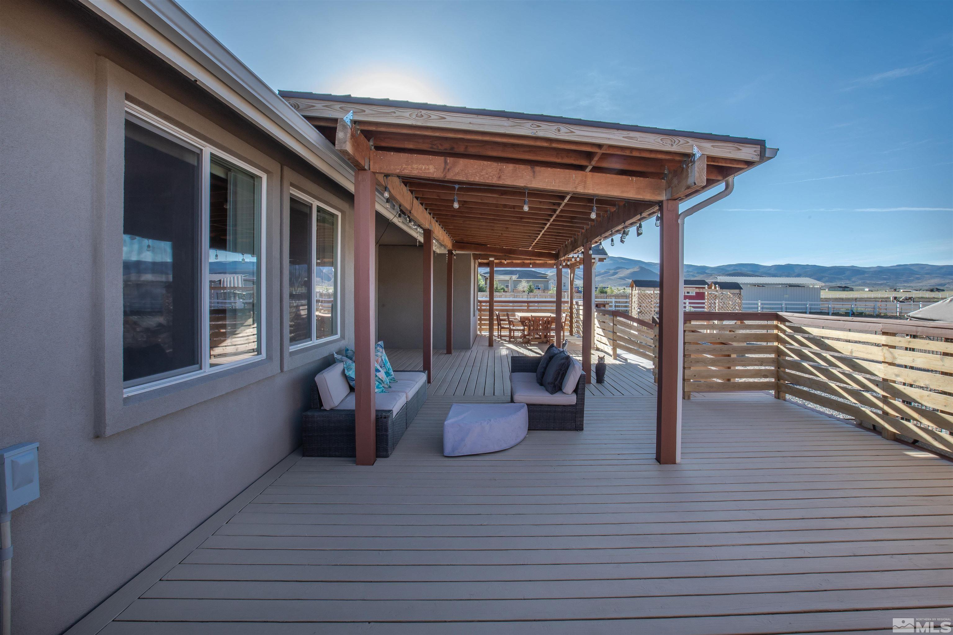100 Wrangler Ranch Court Reno, NV 89510 - Photo 28 of 35 a view of outdoor space with seating space