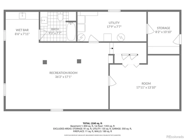$575,000 | 949 Mountain View, Castle Rock, CO 80104